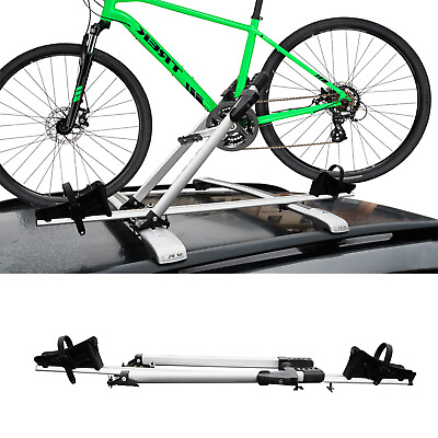 LUCKYERMORE Bike Carrier Roof Mount Carrier Aluminum Bicycle Rack Car Truck SUV $86.99