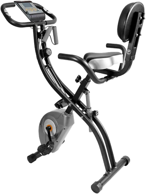 #ad ATIVAFIT Folding Exercise Bike Magnetic Foldable Stationary Bike Indoor Cyclin $254.10