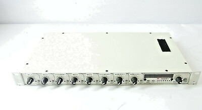 #ad #ad Intelix 8001 VCX 8 Channel Mic Line Mixer w Exciter amp; Limiter Vintage Rack $199.99