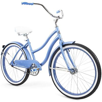 #ad Huffy Cranbrook 24quot; Women#x27;s Cruiser Bike Periwinkle Blue Fast Shipping New. $159.00