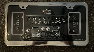 #ad Cruiser Accessories 63110 Prestige License Plate Frame Stainless Steel $24.00