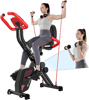 Pooboo Indoor Exercise Bike Stationary Cycling Bicycle Cardio Fitness Workout $199.99