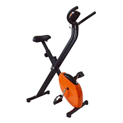 Folding Stationary Exercise Bike Indoor Aerobics Cycling Bicycle Fitness Workout $98.80