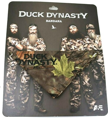 #ad New Duck Dynasty Mossy Oak Style Camo Bandana Aamp;E Gaiter $9.95