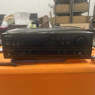 #ad Optimus STAV 3570 31 3036 AM FM Stereo Receiver Professional Series Audio Video $55.00