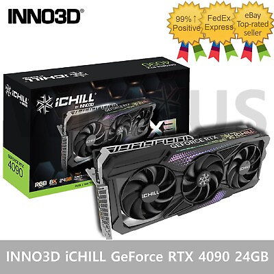 INNO3D iCHILL GeForce RTX 4090 D6X 24GB X3 Gaming Graphics Card Tracking $2122.99