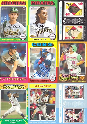 #ad #ad 2024 Topps Heritage MINI INSERTS VARIATIONS SERIAL #ED Pick From List $7.99