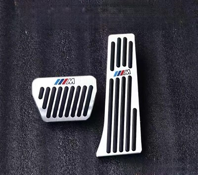 #ad #ad Gas Brake Pedal Cover Anti Slip Pedals For BMW 1 2 3 4 Series X1X2X3X4X5X6X7 $26.99