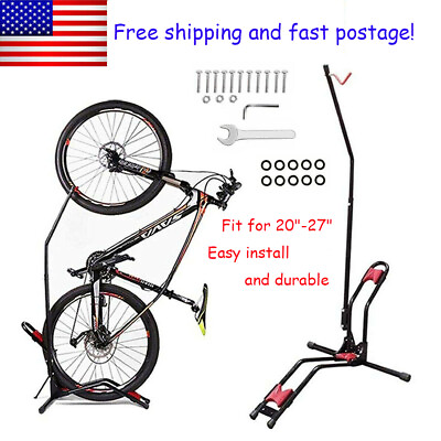 #ad Adjustable Bike Storage Rack Vertical Mountain Road Bicycle Upright Floor Stand $46.52