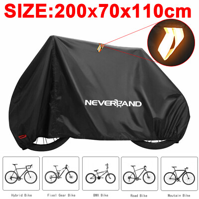 #ad Heavy Duty Waterproof Bicycle Mountain Bike Cover Rain Protector Storage w Bag $22.69