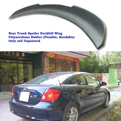 #ad Flat Black 255YC Rear Trunk Spoiler DUCKBILL Wing Fits 2005 2010 Scion tC Coupe $106.20