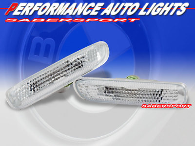 #ad Clear Side Marker Lights for 99 01 BMW E46 4dr 00 03 E46 Coupe amp; Convertible $14.99