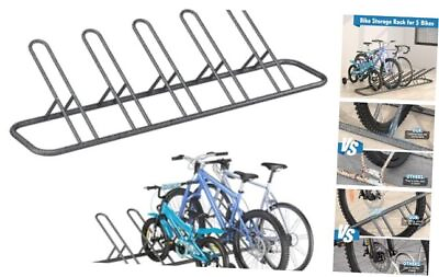 #ad #ad Bike Rack for Garage Indoor Floor Bike Storage Rack Outdoor Bike Stand for 5 $59.23