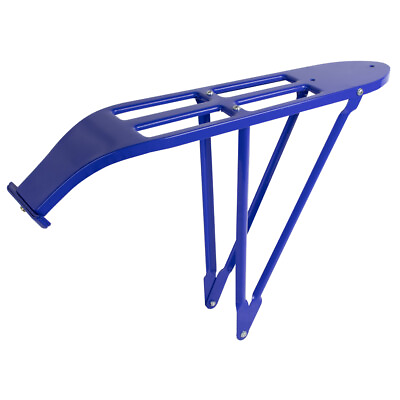 #ad 26quot; BEACH CRUISER CARRIER VINTAGE BICYCLE BIKE RACK BLUE $39.99