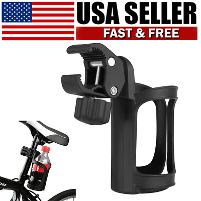 #ad #ad Bicycle Cup Holder Cycling Beverage Water Bottle Cage Mount Drink Bike Handlebar $7.85