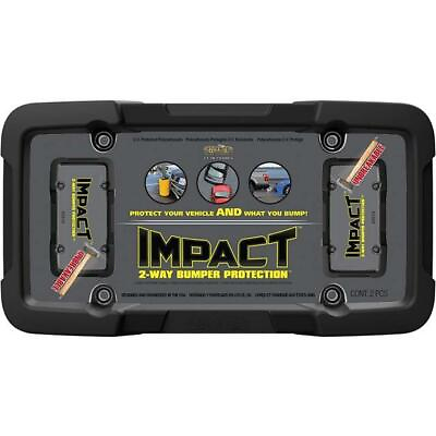 #ad Cruiser Accessories 65510 Impact Black Clear License Plate Frame amp; Shield $31.80