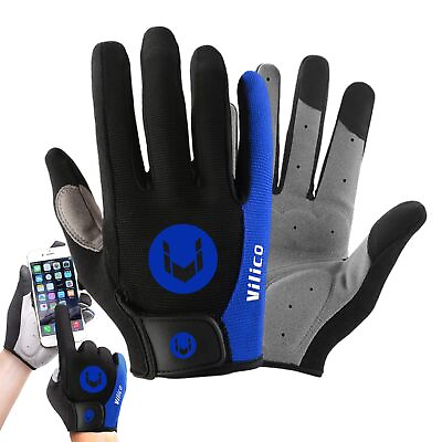#ad Anti Slip Cycling Gloves Men Women Touchscreen Breathable Mountain Bike Gloves $7.98