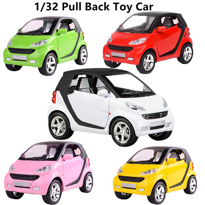 #ad 1:32 Model Car Toy Vehicle Kids Gifts With Soundamp;Light Effect For Smart ForTwo $19.79