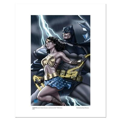 #ad quot;Batman and Wonder Womanquot; DC Comics Licensed Limited Edition with COA $100.00