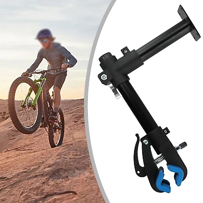 #ad Bicycle Wall Mount Carbon Cycling Mount Mountain Rack Workstand Durable $95.14