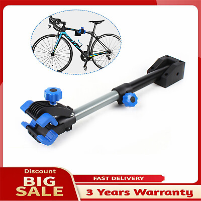 #ad Wall Mount Bicycle Stand Clamp Storage Hanger Display Rack Tool Folding Bike $27.55