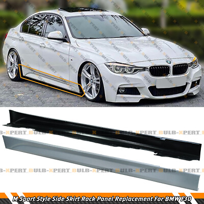 #ad #ad M Sport Style Primer Side Skirt Extension Replacement For 12 18 BMW F30 3 Series $94.99