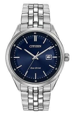 #ad #ad Citizen Eco Drive Men#x27;s Corso Date Calendar Blue Dial Band 41mm Watch BM7251 53L $130.99
