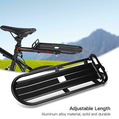 #ad Bicycle Mountain Rear Rack Seat Post Mount Luggage Carrier Durable $29.97