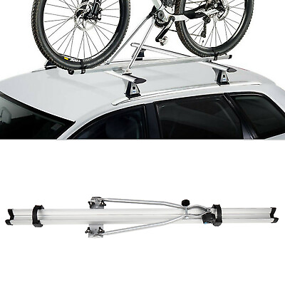 #ad #ad Aluminum silver Lock Jaw Style Bike Carrier Bicycle Roof Rack Mount Heavy Duty $47.49