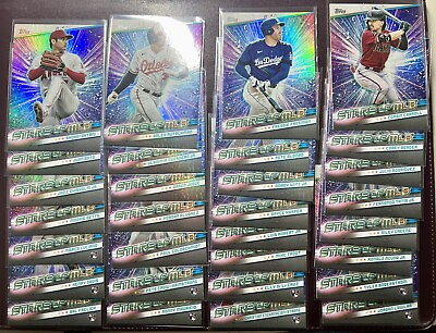 #ad 2024 TOPPS SERIES 1 STARS Of MLB 30 CARD COMPLETE SET ELLY ROOKIE OHTANI RC#x27;S $25.99