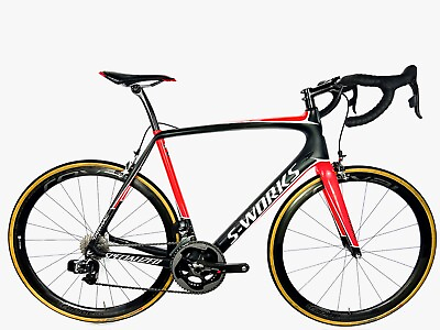 #ad #ad Specialized S Works Tarmac 11 spd Red eTap Carbon Bike 2017 61cm MSRP:$9k $4500.00