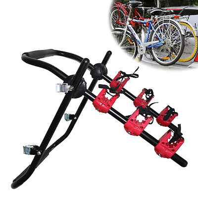 3 Bike Rack for Car Carrier Trunk Mount Rear Bicycle Roof Racks Frame Bike Rack $32.00