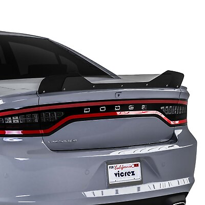 For Dodge Charger 15 21 VZ1 Style Gloss Black Rear Wicker Bill Add on Spoiler $137.11