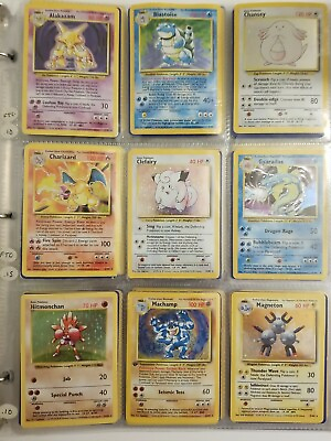 #ad Pokemon 1999 Base Set Unlimited amp; Shadowless Vintage WoTC Choose Your Card $1.19