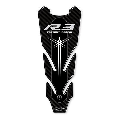 #ad Tank Pad Stickers 3D Tank Guard Compatible for Yamaha Bike R3 YZF $27.99