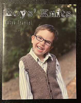 #ad Cool BOYS#x27; KNITS patterns Instructions By Katya Frankel 2012 Cooperative Press $8.88