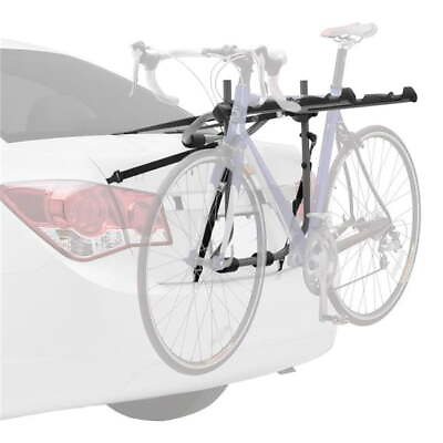 #ad Foldable Trunk Rack W 3 Bike 6 Adjustable Straps Padding Protects Car Outdoor $136.04