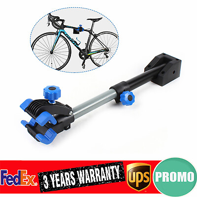 #ad New Folding BikeWall Mount Bicycle Stand Clamp Storage Hanger Display Rack Tool $27.04