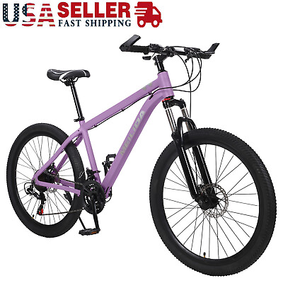 #ad 26quot; Mountain Bike 21Speed Bicycle Front Suspension Aluminum Alloy Frame $181.04