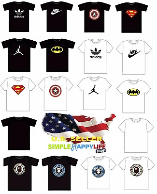 #ad 1 6 graphic Logo Tees white black batman for phicen muscular 12quot; figure ❶USA❶ $11.01