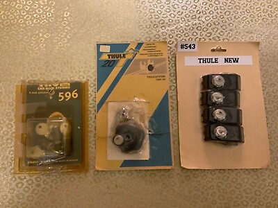 #ad THULE LOCK SETS **** #543 and #596 and #20 ***ALL BRAND NEW LOCKS SET OF 3 $74.00