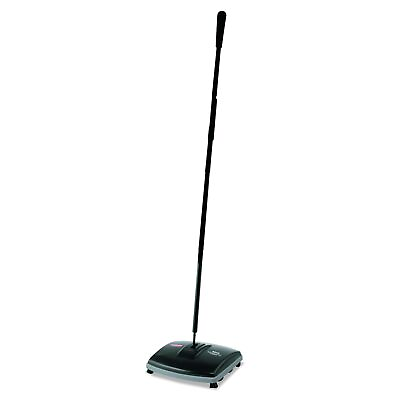 #ad Galvinized Steel Carpet amp; Floor Cordless Sweeper Push Broom $53.79