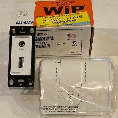 Crestron DO Wall Plate Part MP WP160 $40.50