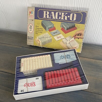 #ad #ad Vintage Rack O Game Milton Bradley 1966 #4765 NIB SEALED A $34.99