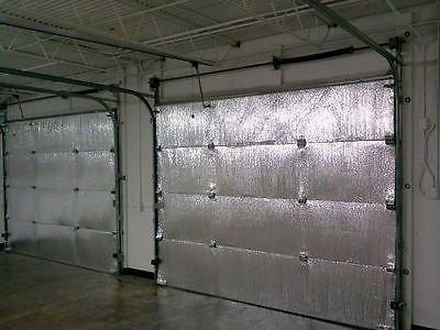 Supershield Reflective 1 8quot; Foil Single Car Garage Door Insulation Foam Core Kit $67.76