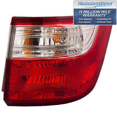#ad #ad Fits 11 13 Honda Odyssey Tail Light Right Passenger Assembly $46.99