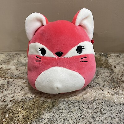 #ad Squishmallow FIFI the Fox Coral Pink Retired Mini 2017 $12.98
