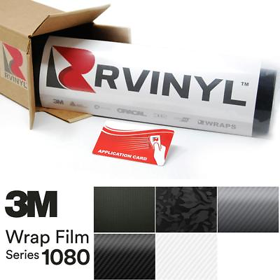#ad 3M 1080 Carbon Fiber Vinyl Vehicle Car Bike Wrap Decal Film Sticker Sheet Roll $149.99