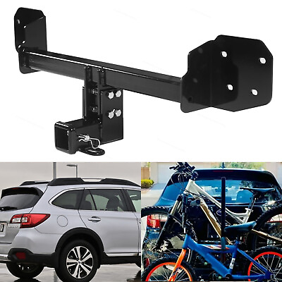 #ad Black Trailer Tow Hitch Fit 2010 2019 Subaru Outback Wagon Exc Sport 2quot; Receiver $137.23