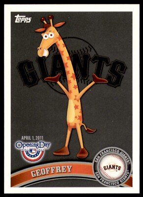 #ad #ad 2011 Topps Opening Day Toys#x27;R#x27;Us #TRU 5 Geoffrey San Francisco Giants $4.99